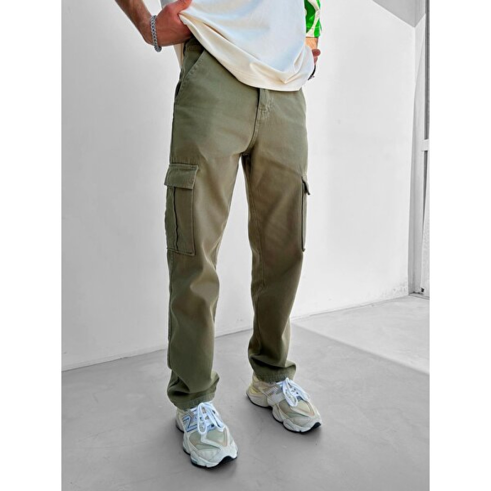 Abluka Online Baggy Fit Kargo Pantolon Yeşil Erkek Pantolon Fiyatı