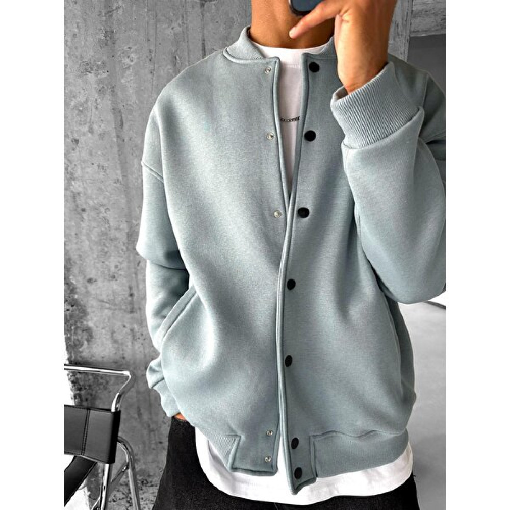 Abluka Online Oversize Basic Kolej Ceket Bebek Mavi Erkek Ceket Fiyatı
