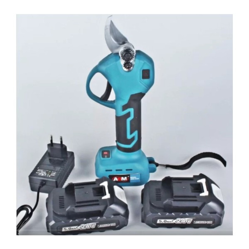 Abm CD24 Akülü Budama Makası 30 mm 5.0AH 24V Dal Budama Makineleri Fiyatı