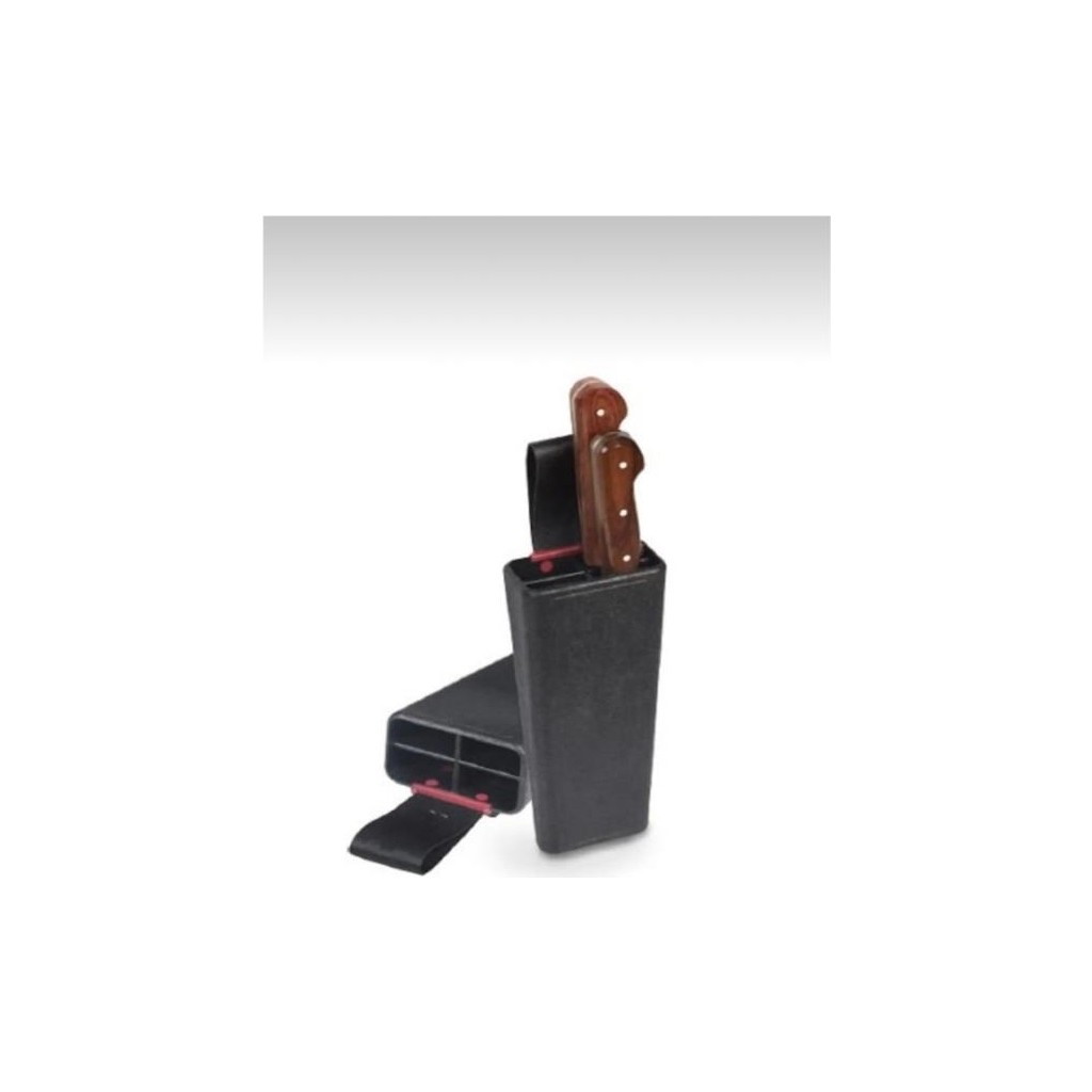 abnturk 4 Bölmeli Bıçak Kütüğü 1 Adet 22x9 cm Ahşap Malzeme ile 1 Kişilik Ergonomik Kullanım - Siyah Çatal / Kaşık / Bıçak Takımları Fiyatı