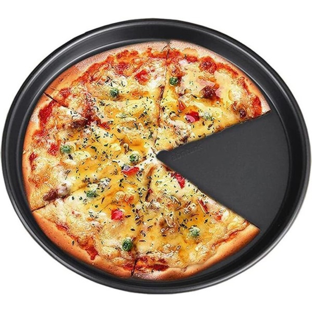 abnturk Greblon 28CM Teflon Pizza Tepsisi Yanmaz Yapıştırmaz En Sağlıklı Sığ Kenar Krep Pizza Pişirme Kalıbı Tepsiler / Fırın Kapları Fiyatı