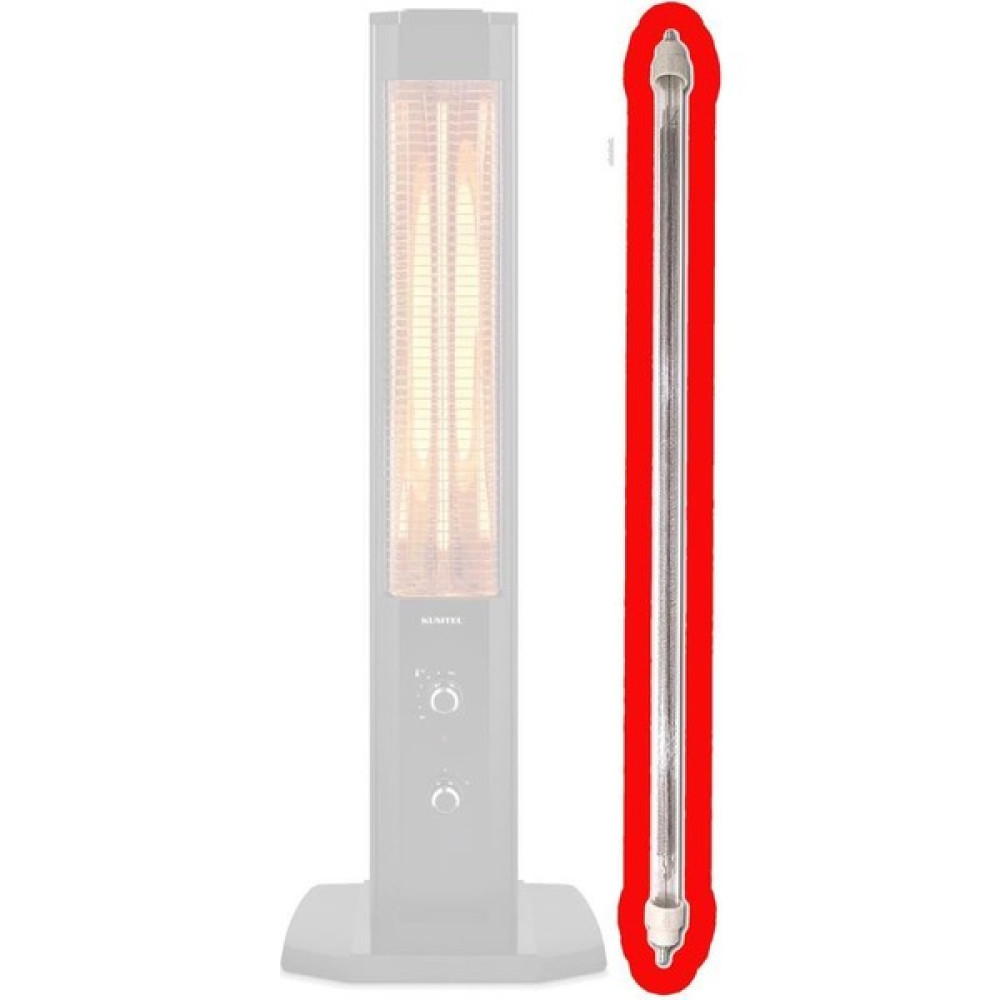 abnturk Kumtel Dikey Soba Orbit Modellere Orjinal Resistanz ile Şeffaf Cam Isıtıcı 1800W Rezistans 65CM Cam Yedek Parça ve Aksesuar Fiyatı