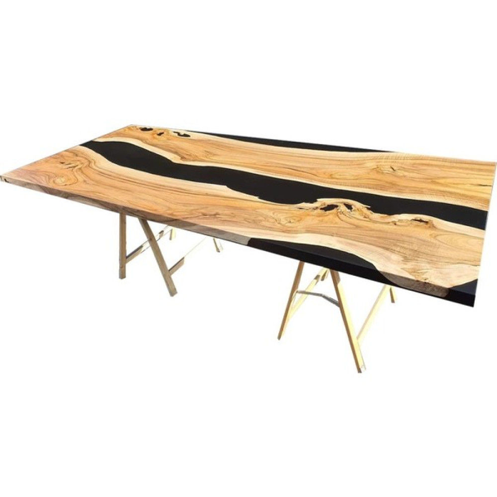 Abronya Ahşap Epoxy Masa Doğal Ahşap Epoksi Masa Ma-08 Yemek & Mutfak Masası Fiyatı