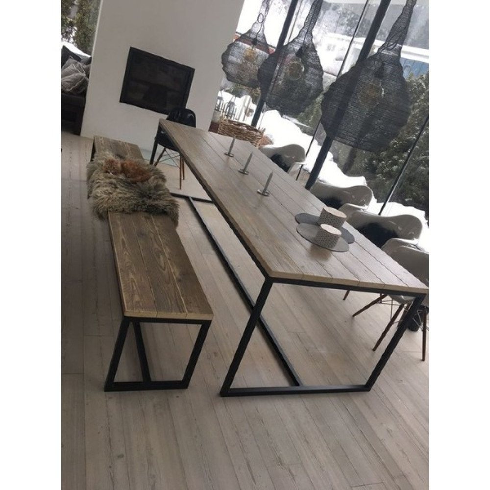 Abronya Mutfak Masası Takımı Yemek Masası Takımı 1 Adet Bank 1 Adet Masa - Siyah Masa - Sandalye Seti / Takımı Fiyatı