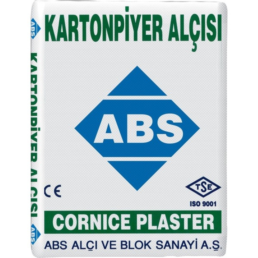 Abs Çabuk Donan Alçı Kartonpiyer Alçısı 25 kg Dış Cephe Yalıtım Malzemeleri Fiyatı