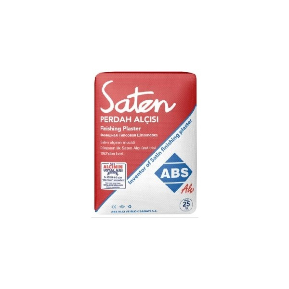 Abs Saten Alçı 1 kg Dış Cephe Yalıtım Malzemeleri Fiyatı