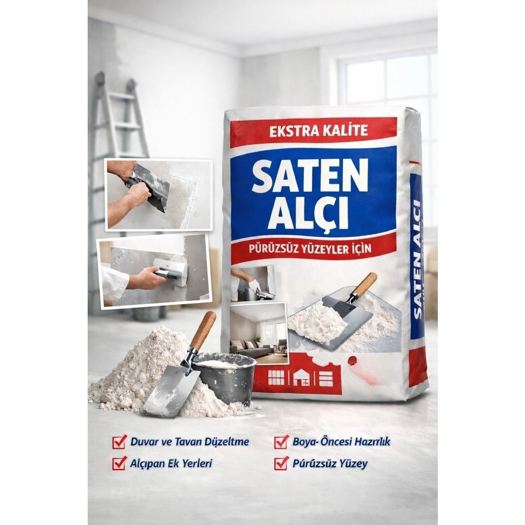 Abs Saten Alçı 2 kg Diğer Fiyatı