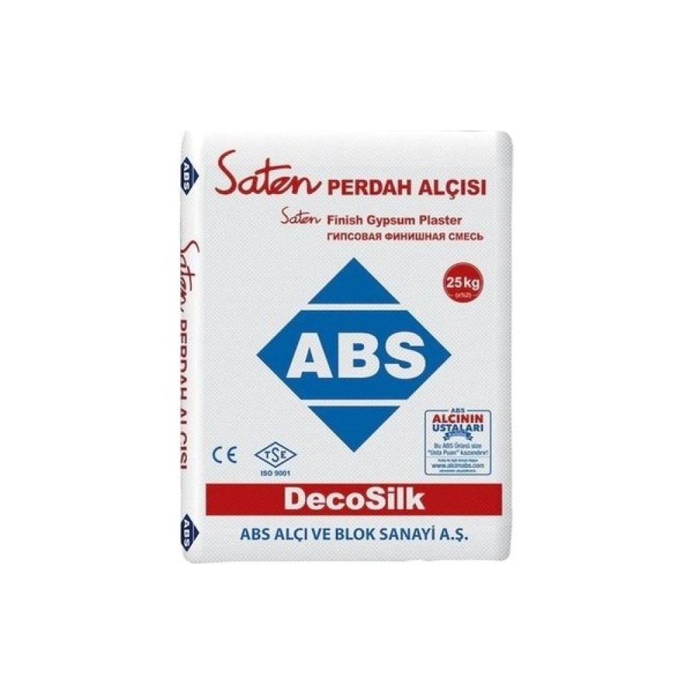 Abs Saten Alçı 5 kg Dış Cephe Yalıtım Malzemeleri Fiyatı