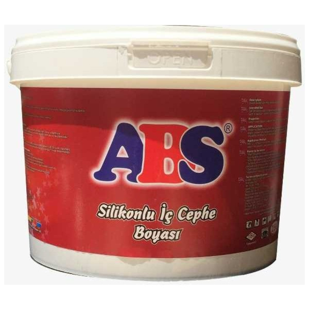 Abs Silikonlu İç Cephe Boyası 7,5 Lt / 10 kg - 1 Adet - Kumbeji Oto Boyaları Fiyatı