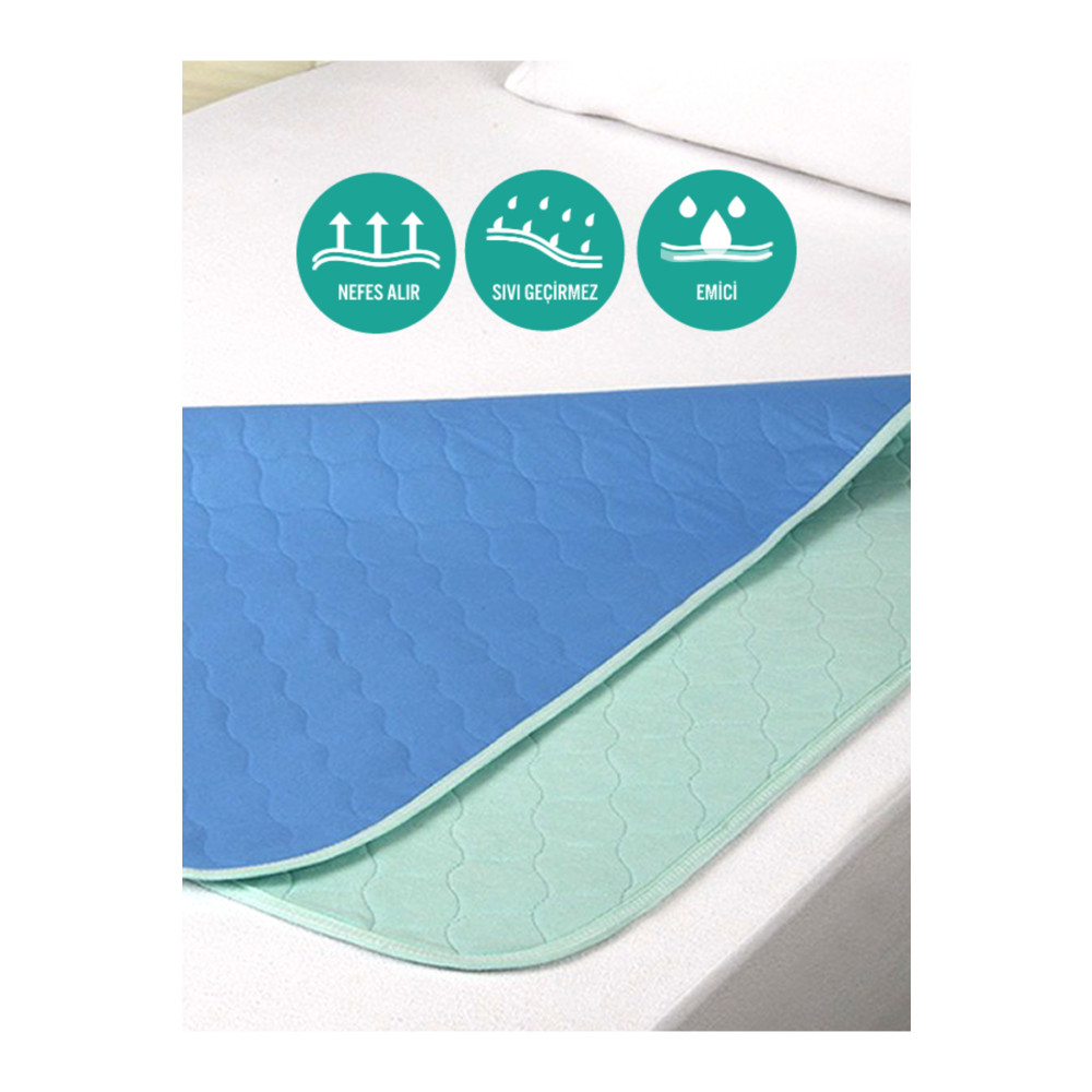 Abso Hasta Bezi Yıkanabilir Emici Ve Koruyucu Ped 75x85 cm Standart Sağlık Fiyatı