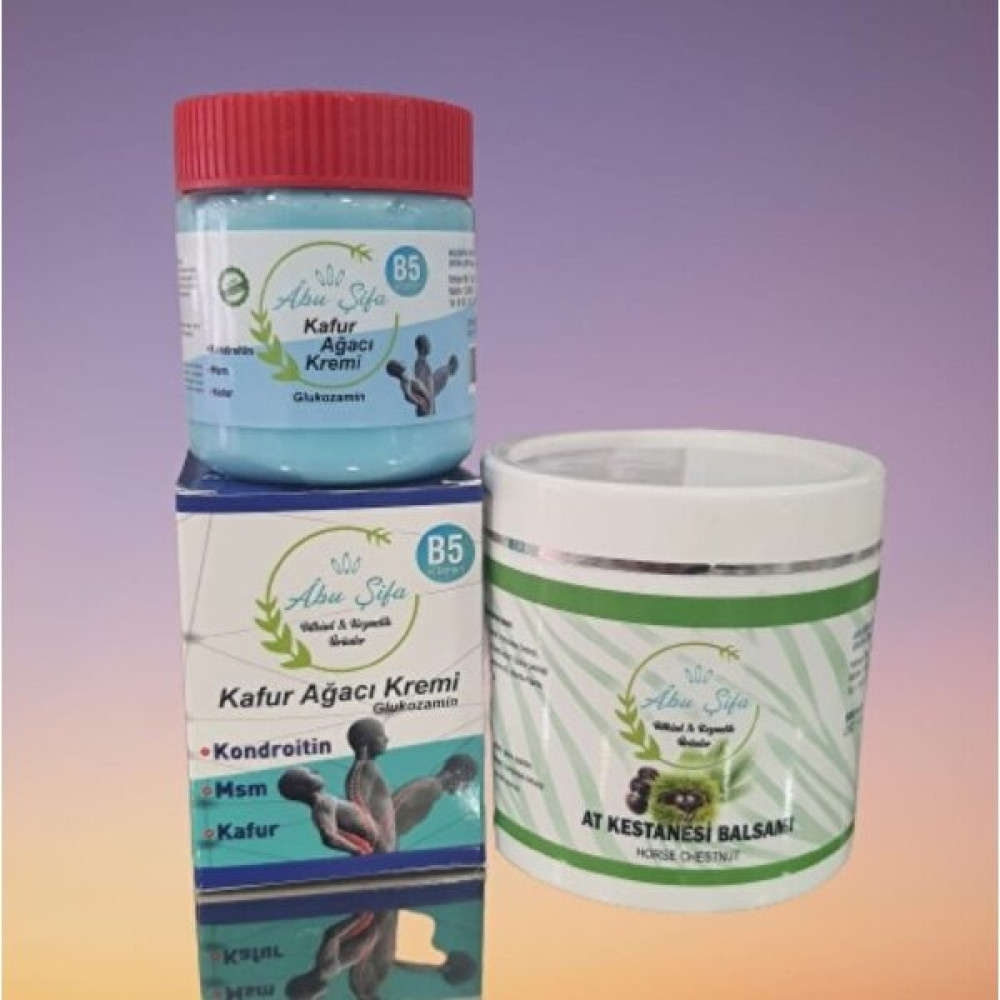 Abu Şifa Kafur Ağacı Kremi 200 ml & At Kestanesi Balsam 500 ml Set Nemlendiriciler Fiyatı