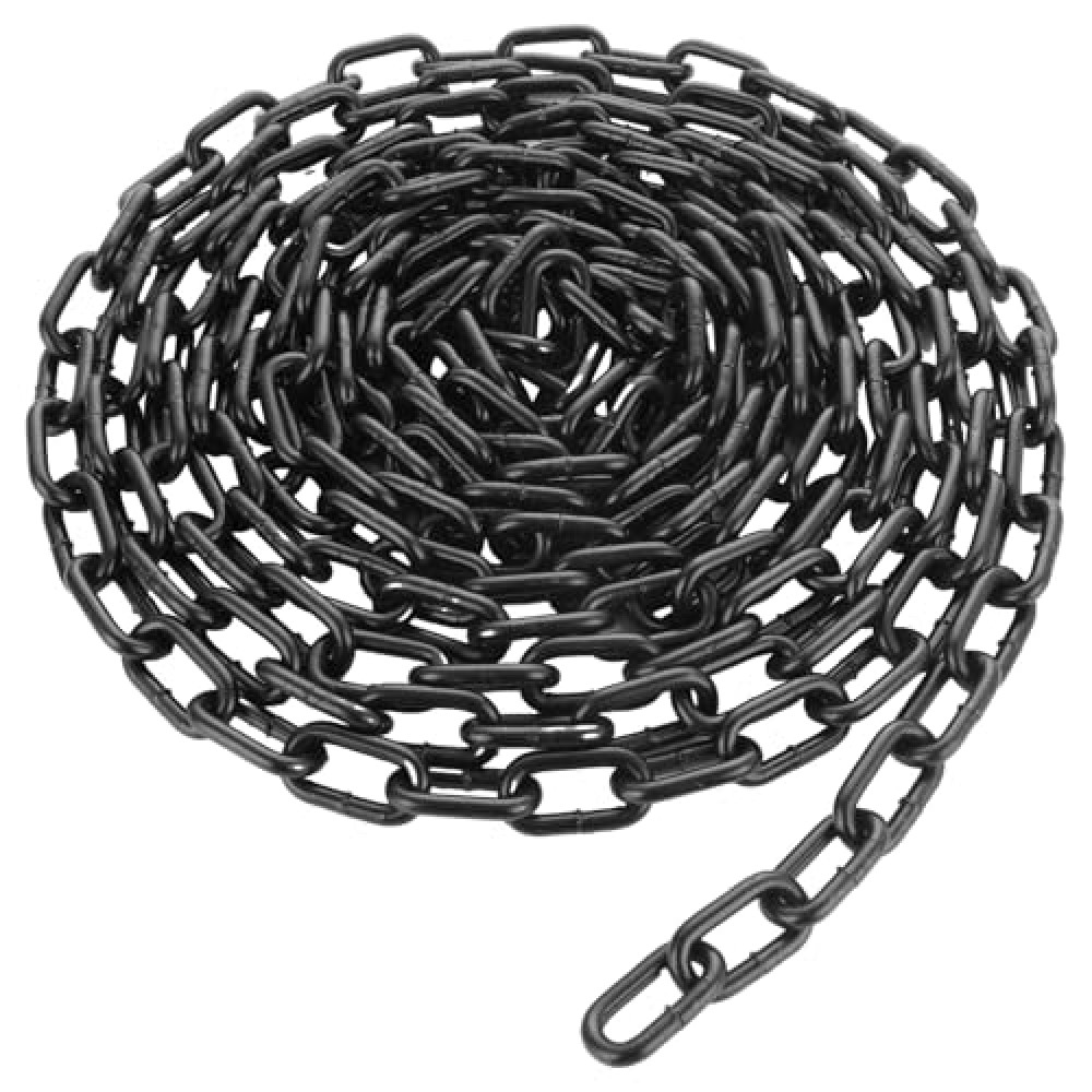 ABuff 6M 304 Stainless Steel Chain, 1/4In × 19.68Ft Heavy Duty Metal Chain Links 6mm Welded Hot Metal Dipped Bright Shiny Chrome Plated and Polished DIY for Fence Gate Bike Cycle Security Lock