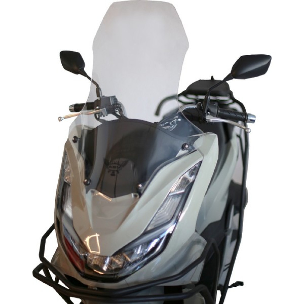 Abv Honda Pcx Şeffaf Tur Camı 80X47 cm (21-24) + Bağlantı Ekipmanı Motorsiklet Sürücüsü Giyim & Ayakkabı Fiyatı