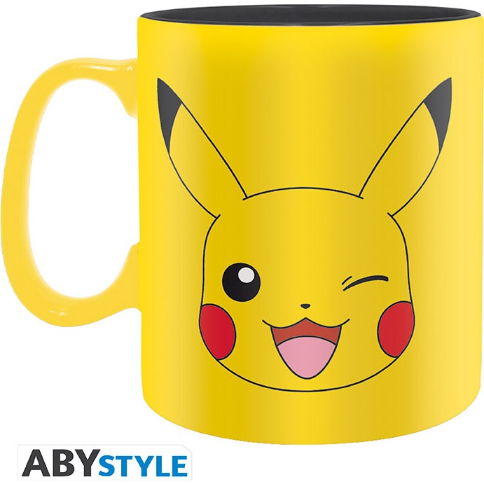 Aby Style Abystyle - Pokemon - Mug - 460 ml - Pikachu Face - Cardboard Box - ABYMUGA564 Diğer Fiyatı
