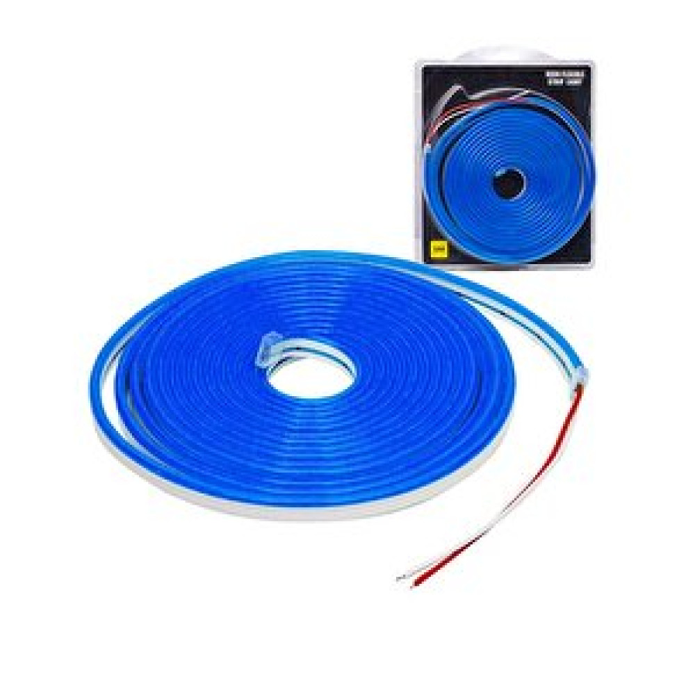 AC AYDINLATMA 12v Neon Led 6x12 Mavi Işık 5mt Led Aydınlatmalar Fiyatı