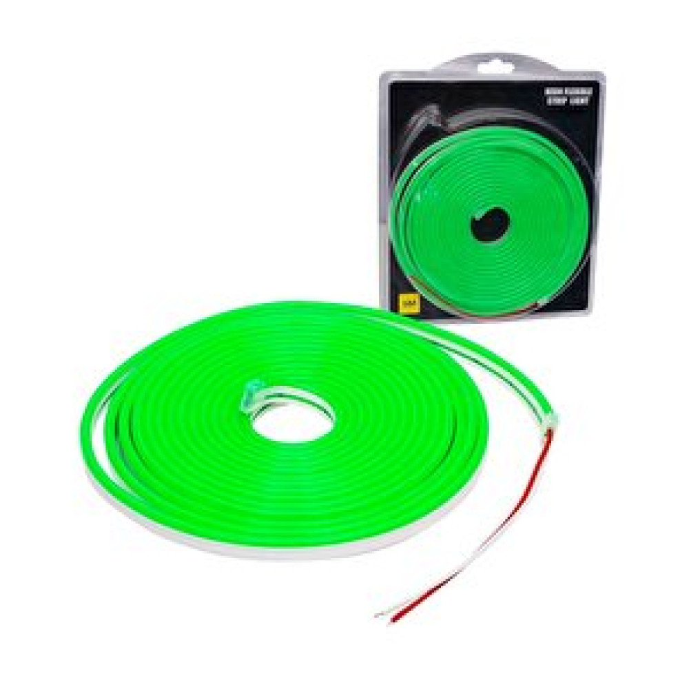 AC AYDINLATMA 12v Neon Led 6x12 Yeşil Işık 5mt Led Aydınlatmalar Fiyatı