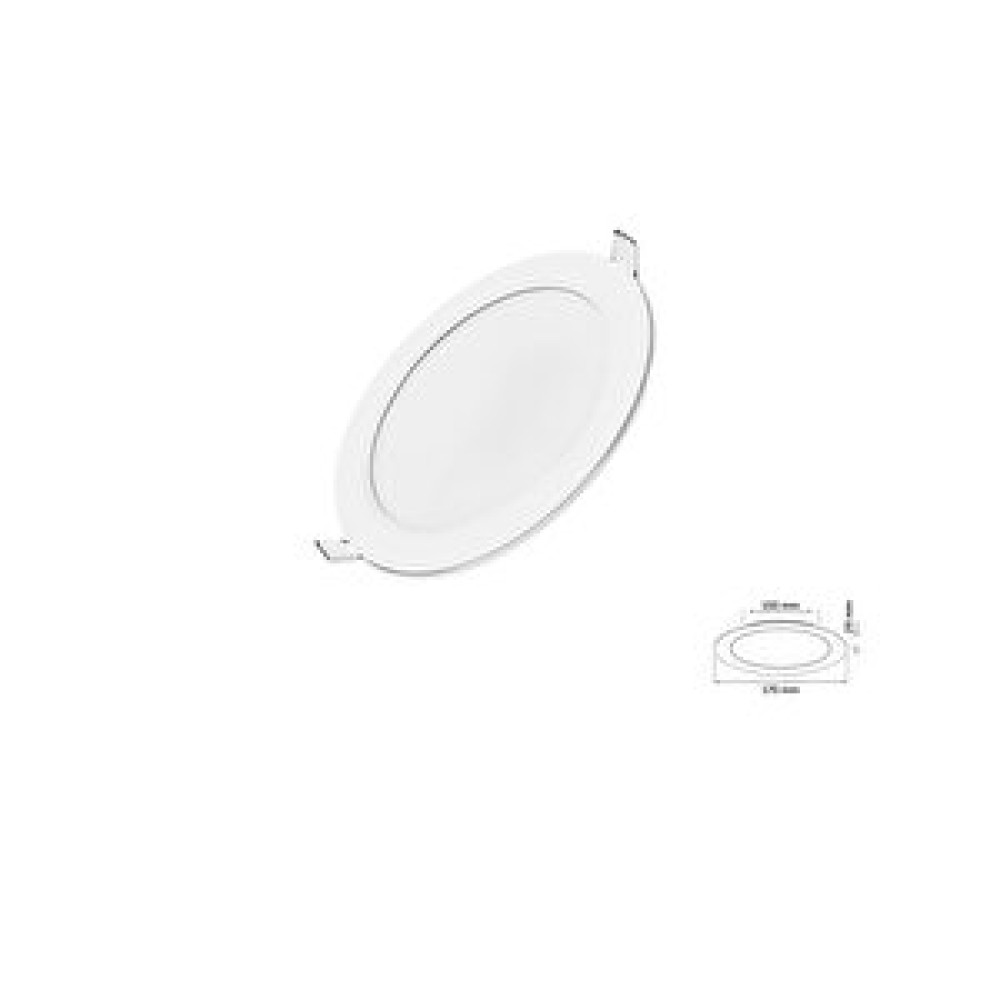 AC AYDINLATMA 12w Sıva Altı Yuvarlak Slim Led Panel Beyaz Işık 2 Adet Avize Fiyatı