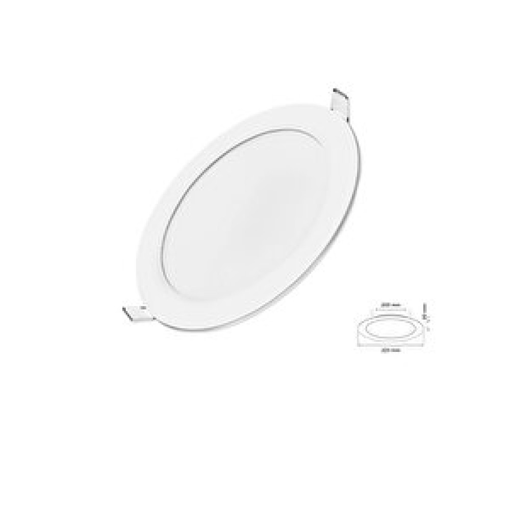 AC AYDINLATMA 18w Sıva Altı Yuvarlak Slim Led Panel Beyaz Işık 2 Adet Spot Fiyatı