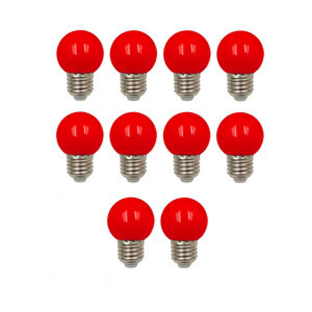 AC AYDINLATMA 1w Gece Led Ampul Kırmızı Işık 10 Adet Led Aydınlatmalar Fiyatı