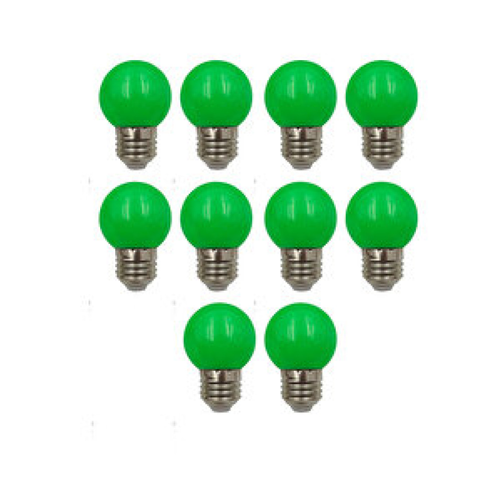 AC AYDINLATMA 1w Gece Led Ampul Yeşil 10 Adet Led Aydınlatmalar Fiyatı