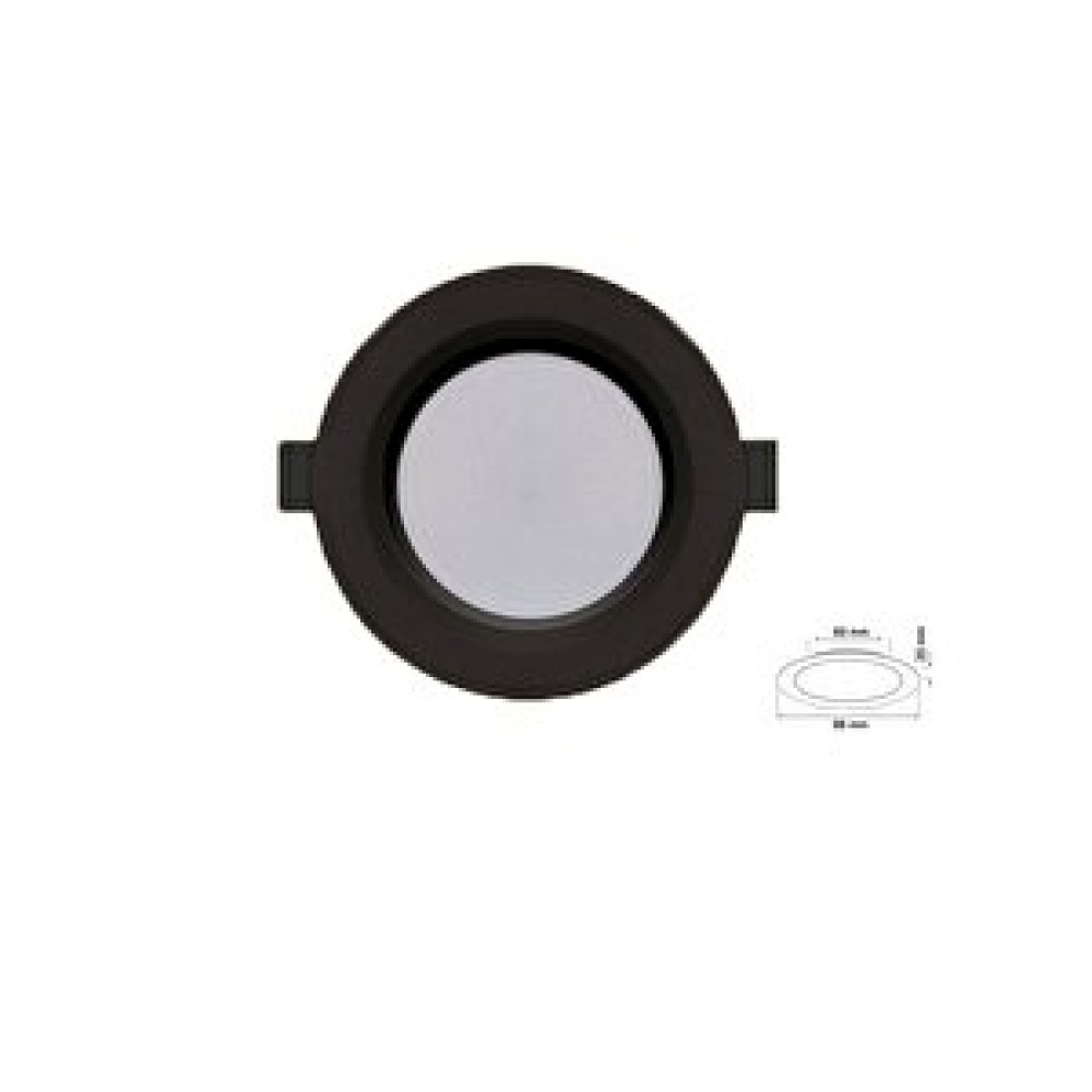AC AYDINLATMA 5w Smd Led Plastik Spot Siyah Amber Işık 2 Adet Spot Fiyatı