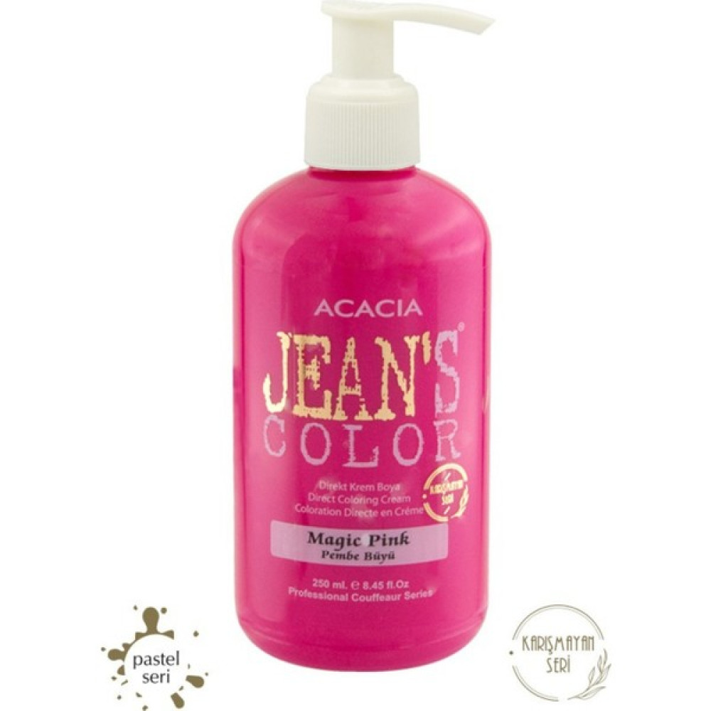Acacia Jeans Color Saç Boyası Pembe 250 ml - 1 Saç Boyası Fiyatı