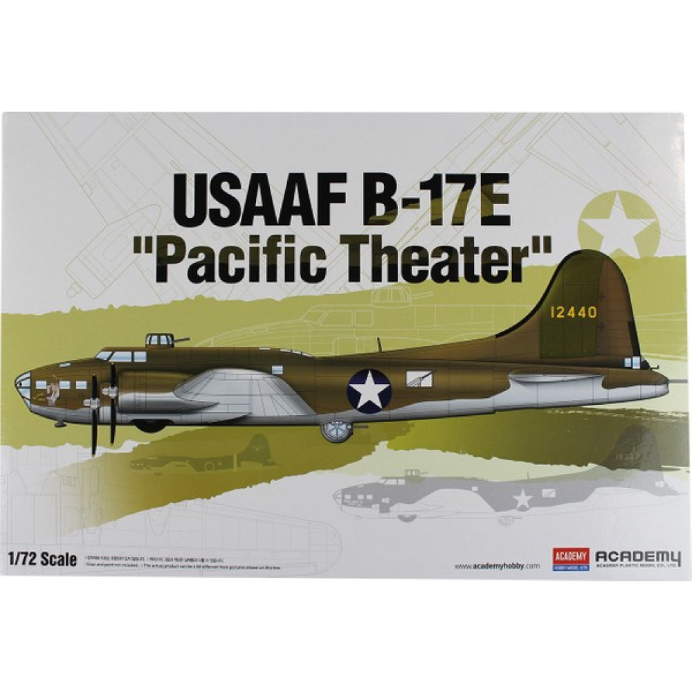 Academy 12533 1/72 Usaaf B-17E Savaş Uçağı Maketi Pacific Theater Oto Boyaları Fiyatı