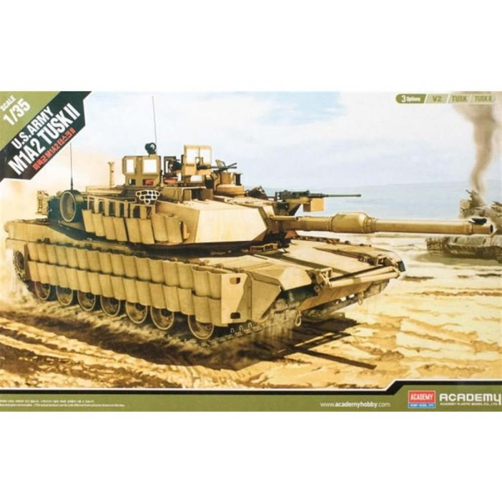 Academy 13298 1/35 Amerikan Kara Kuvvetleri M1A2 Tusk Iı Tankı Demonte Plastik Maketi - Gri Oto Boyaları Fiyatı