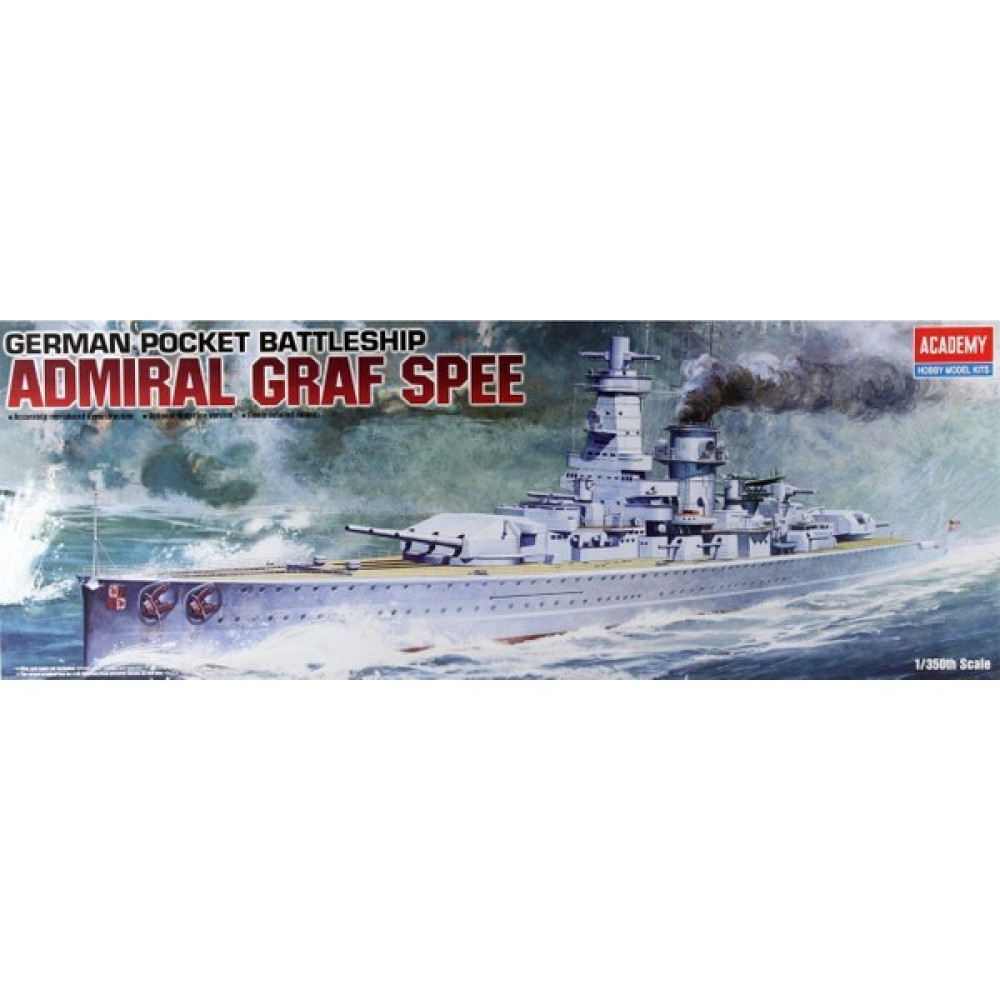 Academy 14103 1/350 Admiral Graf Spee Gemi Maketi - Renkli Maket Fiyatı