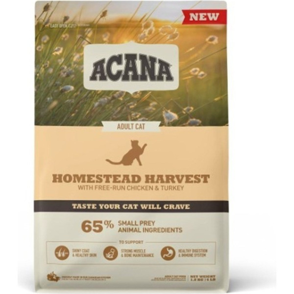 Acana Homestead Harvest Yetişkin Kedi Maması 1,8 Kg Evcil Hayvan Ürünleri Fiyatı
