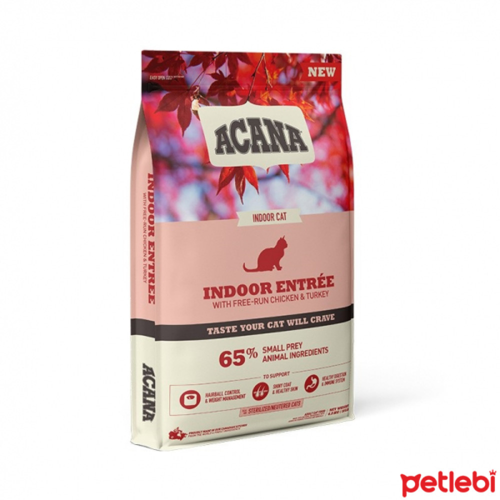 Acana Indoor Entree Hairball Control Tavuklu ve Hindili Kısırlaştırılmış Kedi Maması 4,5kg Evcil Hayvan Ürünleri Fiyatı