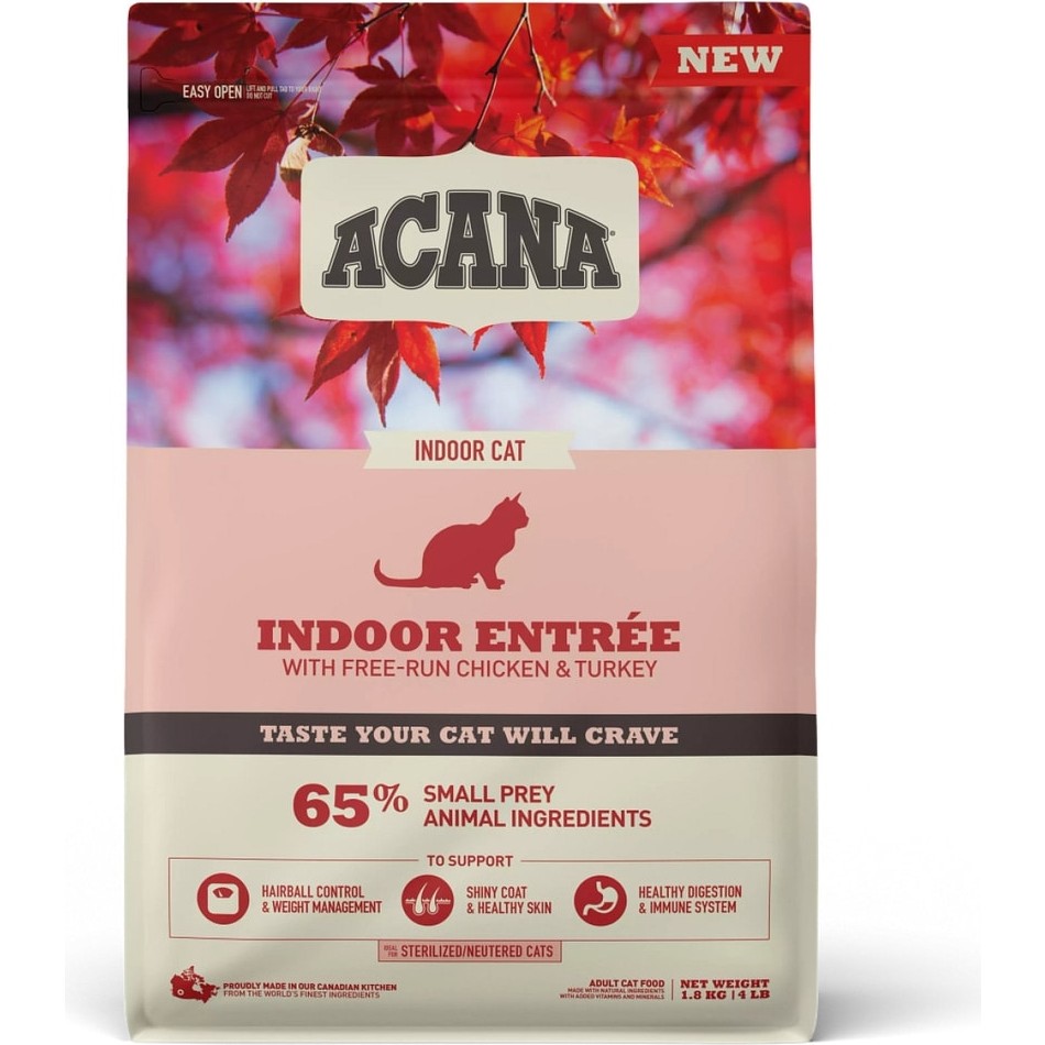 Acana Indoor Entree Sterilised Yetişkin Kedi Maması 1,8kg-Ac Evcil Hayvan Ürünleri Fiyatı