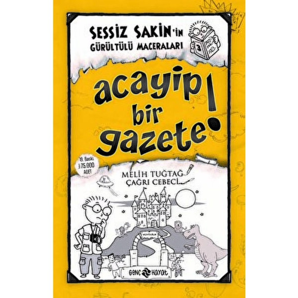 Acayip Bir Gazete! - Sessiz Sakin’in Gürültülü Maceraları 3 - Karton Kapak Çizgi Roman & Mizah Fiyatı