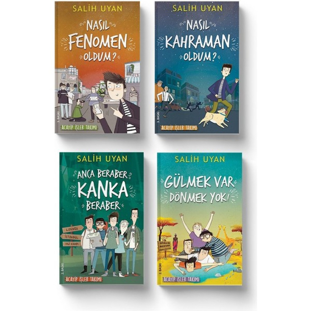 Acayip Işler Takımı Seti (4 Kitap) Fantastik Macera Fiyatı