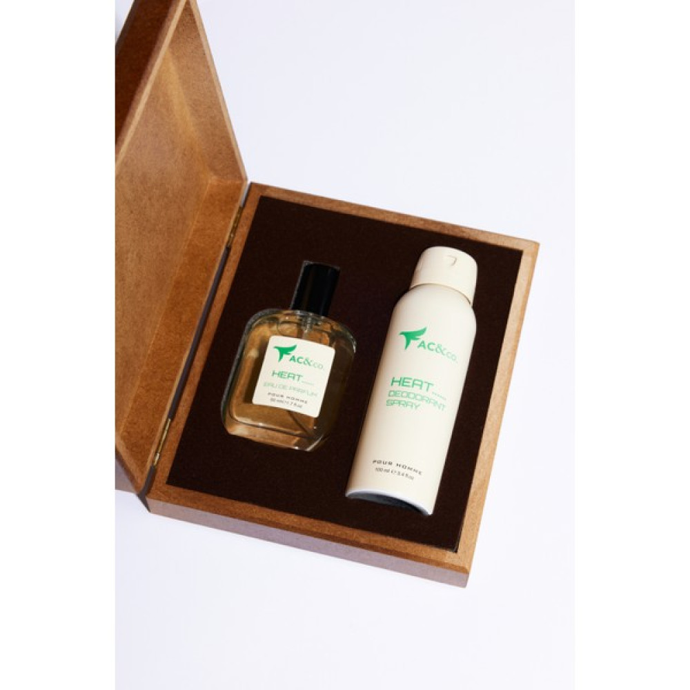 AC&Co / Altınyıldız Classics Erkek 2'li Aksesuar Set AC Heat EDP Parfüm (50 Ml)-AC Heat Deodorant (100 Ml) Kadın Parfümleri Fiyatı