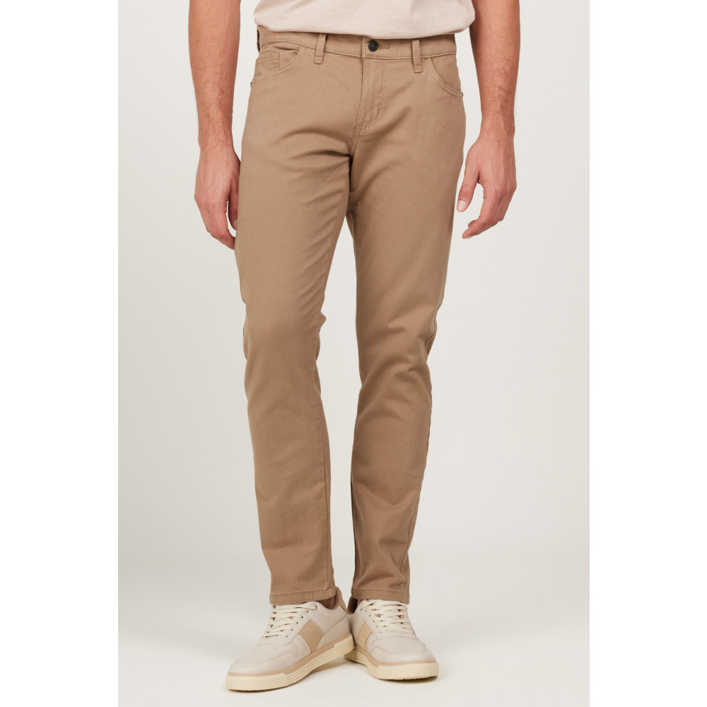 AC&Co / Altınyıldız Classics Erkek Camel Slim Fit Dar Kesim 5 Cep Pamuklu Kanvas Esnek Chino Pantolon 52 Beden Kadın Pantolon Fiyatı