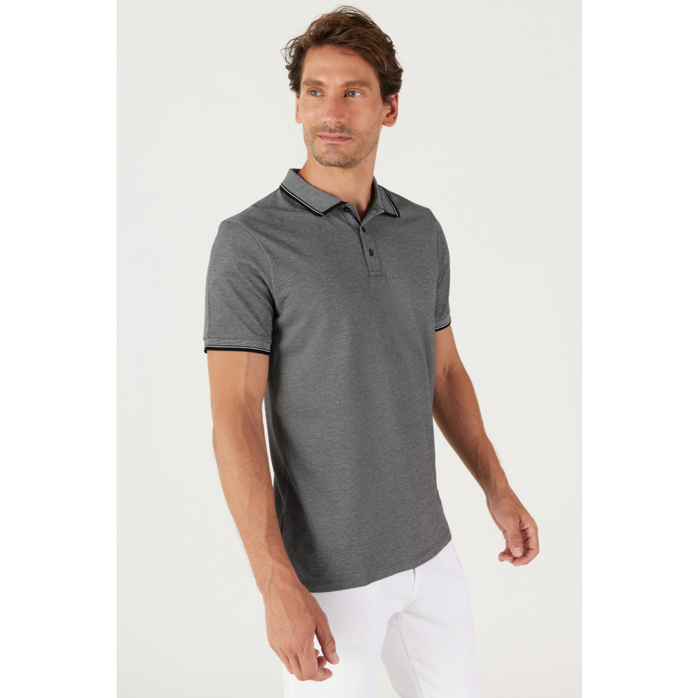 AC&Co / Altınyıldız Classics Erkek Çekmeyen Pamuklu Kumaş Slim Fit Dar Kesim Kıvrılmaz Polo Yaka Tişört L Beden Erkek T-shirt Fiyatı