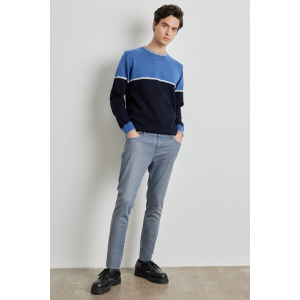 AC&Co / Altınyıldız Classics Erkek Gri Ekstra Slim Fit Dar Kesim Rııs Esnek Denim Jean Kot Pantolon Erkek Jeans / Kot Pantolon Fiyatı
