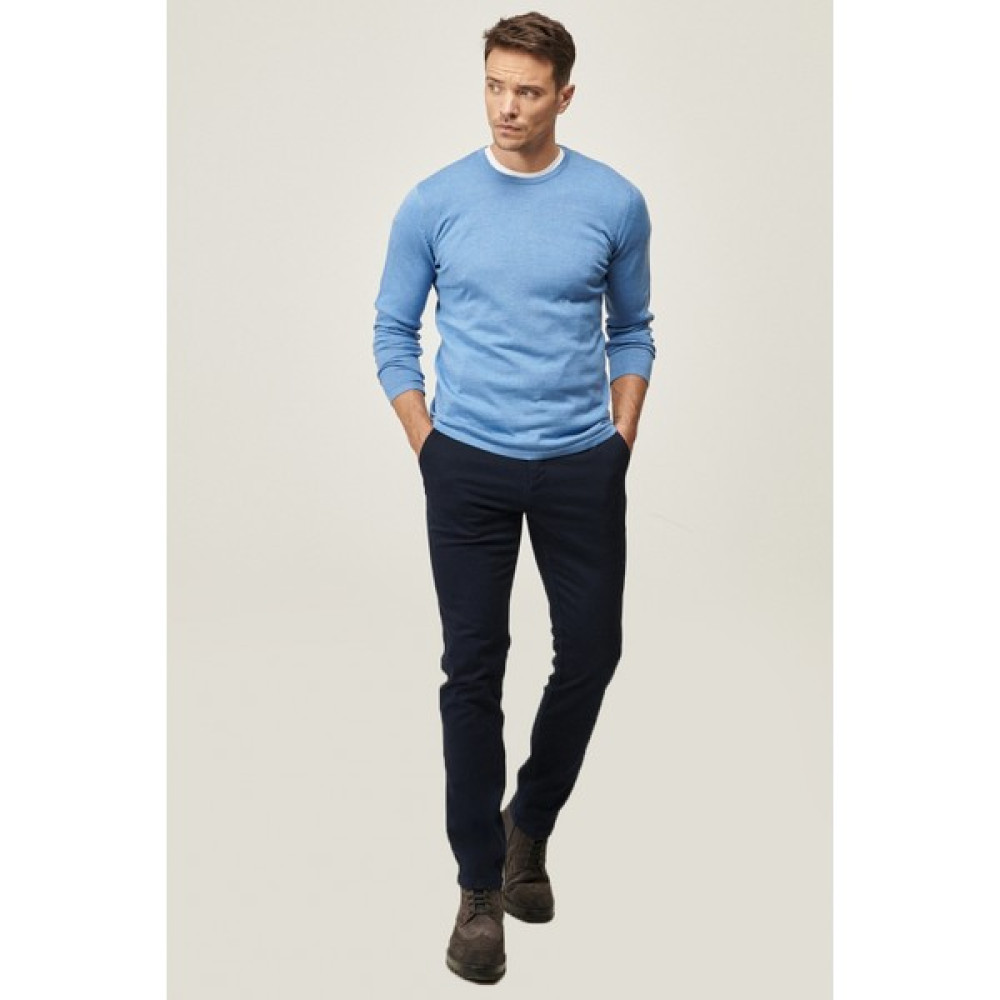 AC&Co / Altınyıldız Classics Erkek Lacivert Kanvas Slim Fit Dar Kesim Yan Cep Esnek Chino Pantolon Erkek Pantolon Fiyatı