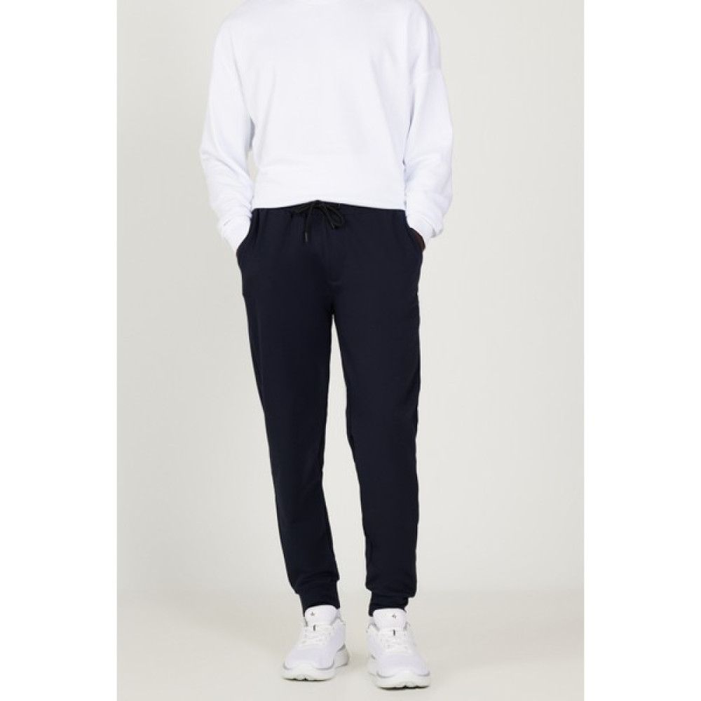 AC&Co / Altınyıldız Classics Erkek Lacivert Standart Fit Normal Kesim Beli Ve Paçası Lastikli Rahat Spor Eşofman Altı Erkek Eşofman Fiyatı