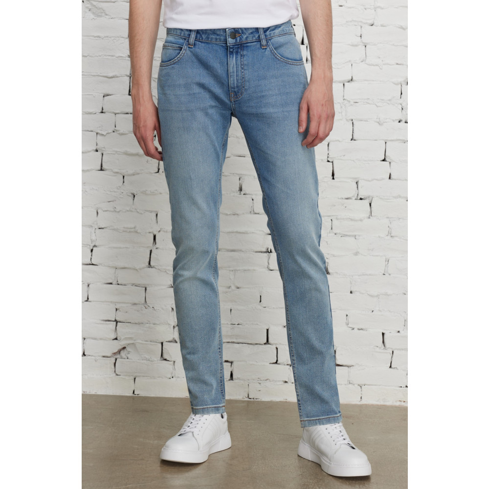 AC&Co / Altınyıldız Classics Erkek Mavi Ekstra Slim Fit Dar Kesim Pamuklu Rıss Jean Kot Pantolon Denim 38 Beden Bayan Jeans / Kot Pantolon Fiyatı