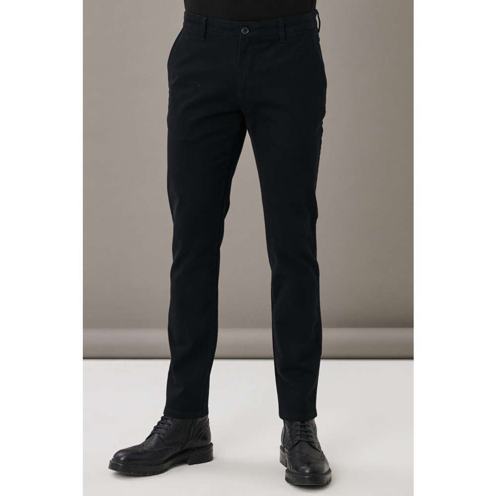 AC&Co / Altınyıldız Classics Erkek Siyah Kanvas Slim Fit Dar Kesim Yan Cep Chino Pantolon 50 Beden Kadın Pantolon Fiyatı