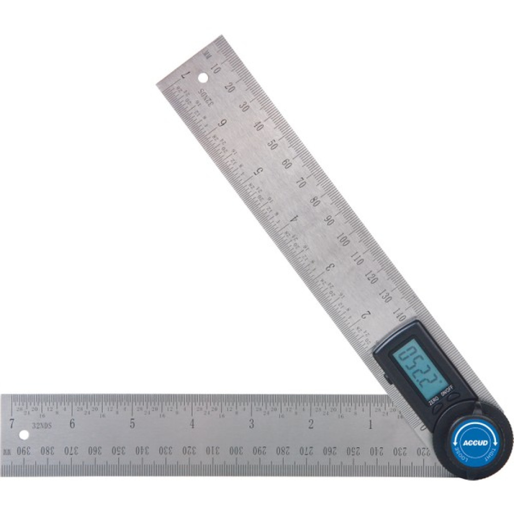 Accud Dijital Açı Ölçer 300 Mm 0 - 360 Derece 82101201 Diğer Test ve Ölçüm Cihazları Fiyatı