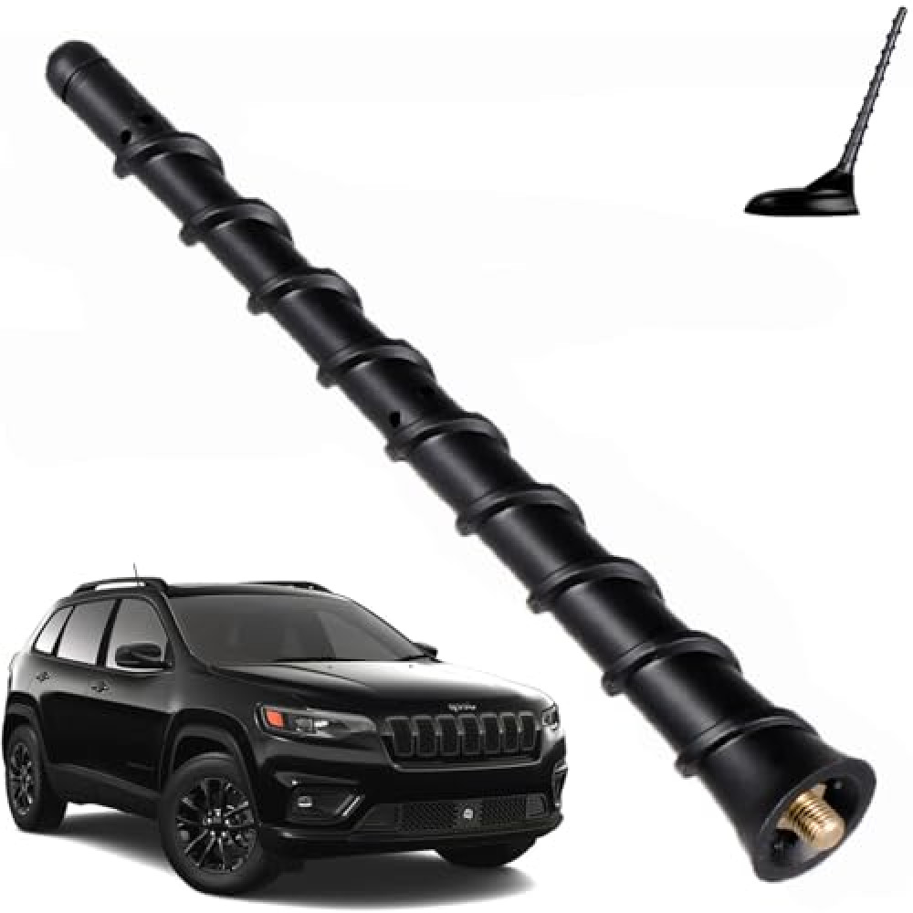 Acdogeer 7 Inch Antenna Fits for 2011-2025 Jeep Cherokee Grand Cherokee Dodge Avenger Liberty Durango Dart Journey Antenna for Chrysler 200 for Fiat 500 OEM 5091100AA 68297936AA 5091100AB