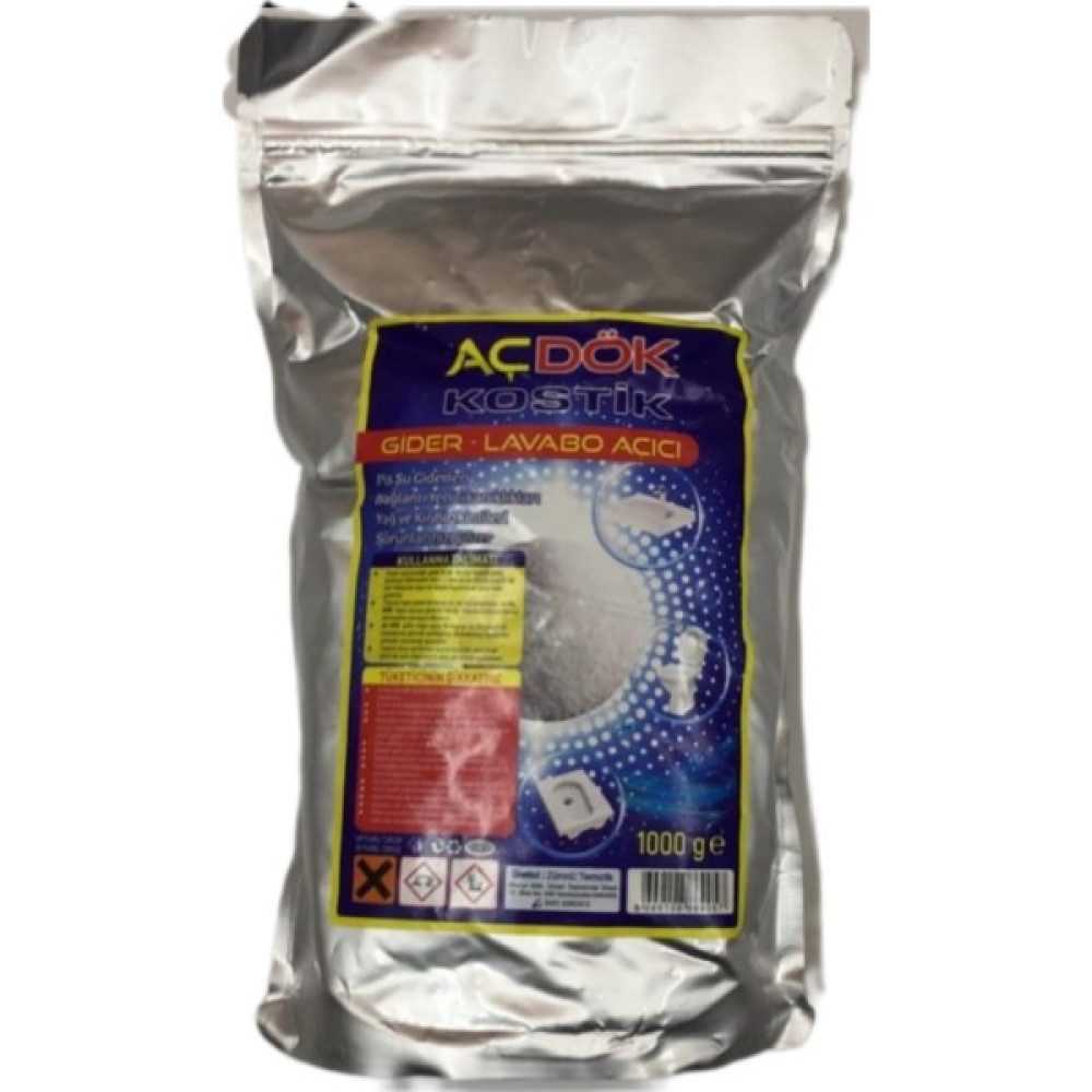 Açdök Kostik - 1 kg Temizlik Malzemeleri Fiyatı
