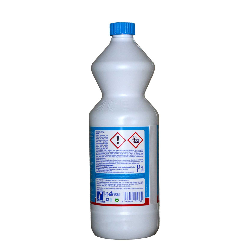 Ace Çamaşır Suyu 1 lt Klasik