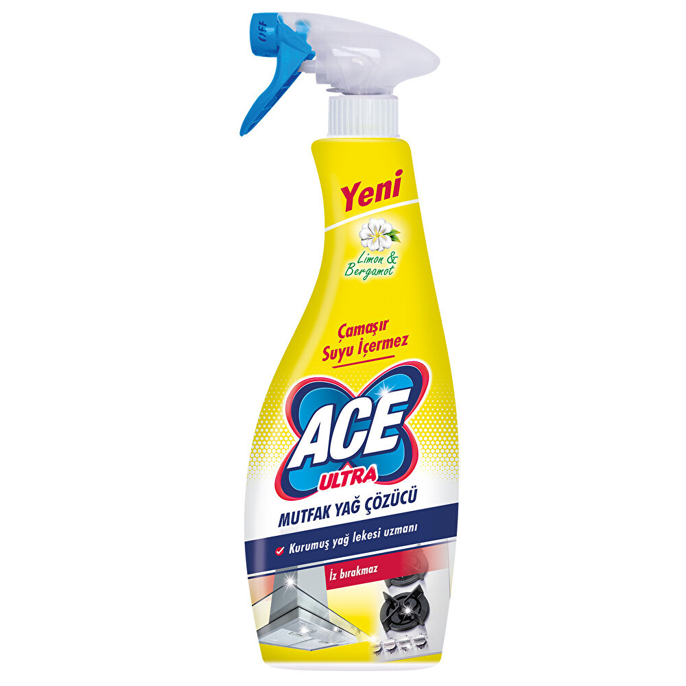 Ace Ultra Mutfak Yağ Çözücü Sprey 700 Ml Ev Temizliği Fiyatı
