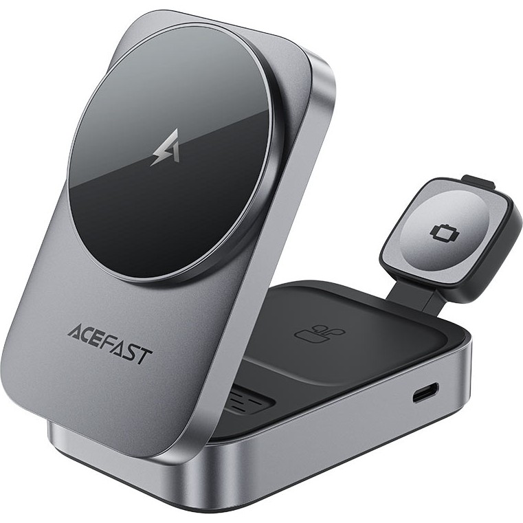 Acefast Kablosuz Masaüstü Hızlı Şarj Standı 22.5W Kablosuz Şarj Çıkışlı - Magsafe , Apple Watch ve Airpods Uyumlu - E22 (Acefast Türkiye Garantili) Cep Telefonu Şarj Cihazı Fiyatı