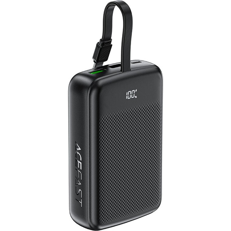 Acefast LED Dijital Ekranlı 20000 mAh Taşınabilir Şarj Aleti PD22.5W Powerbank + Usb-C Kablosu - M14 Taşınabilir Şarj Cihazı - Powerbank Fiyatı