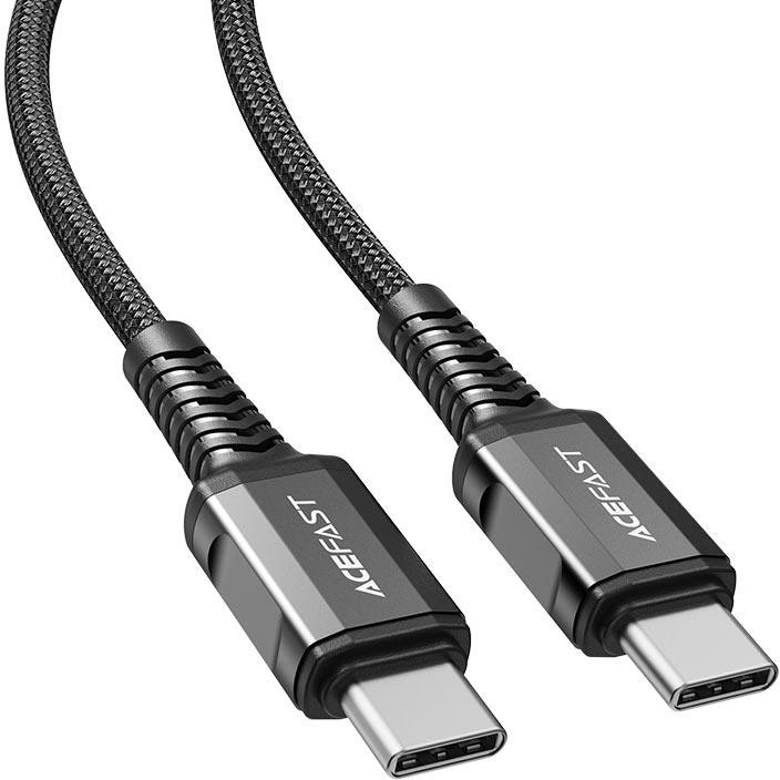 Acefast USB-C to USB-C PD60W Güç 1.2 Metre Kablo - C1-03 (Acefast Türkiye Garantili) - Siyah Diğer Fiyatı